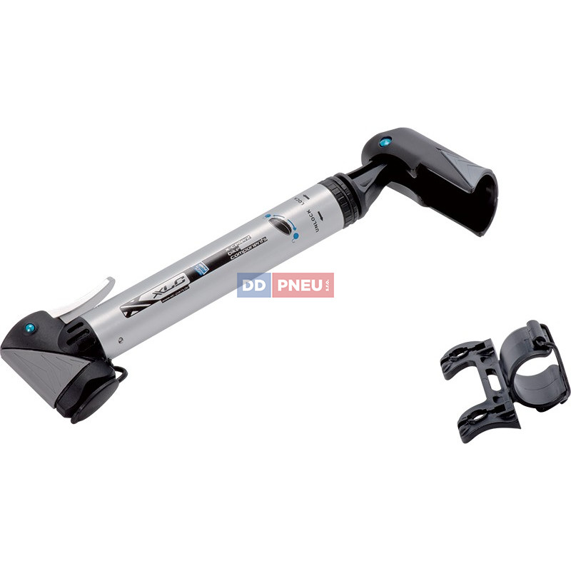 Teleskopická minipumpa XLC Beta PU-T02 – stříbrná