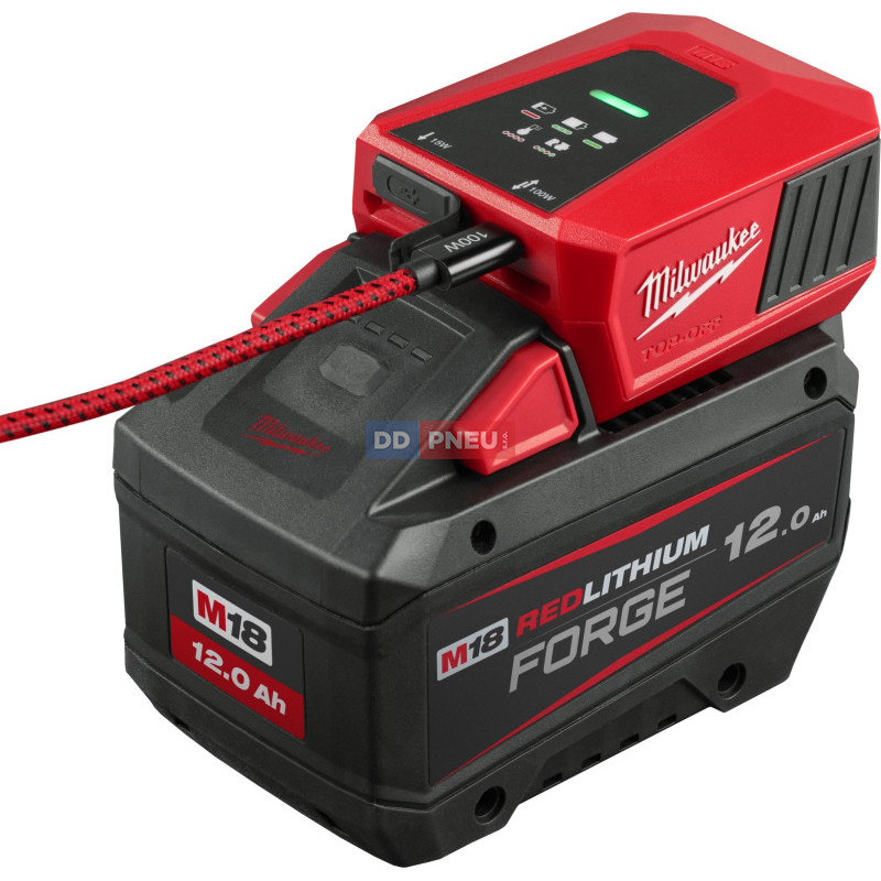 Mini nabíječka Milwaukee TOP-OFF M18 TC