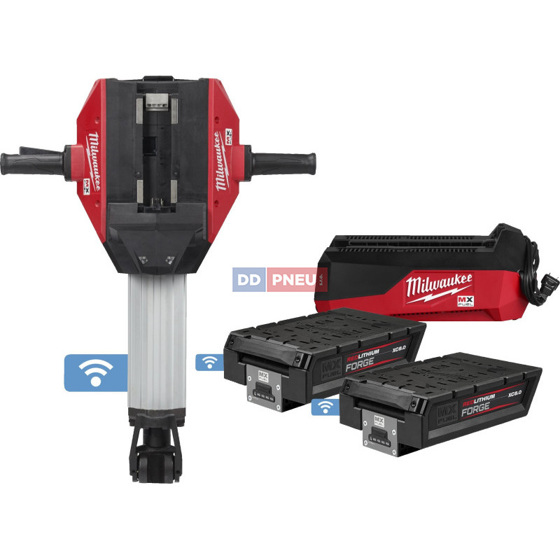 MX FUEL aku demoliční kladivo MILWAUKEE MXF DH2528H-802