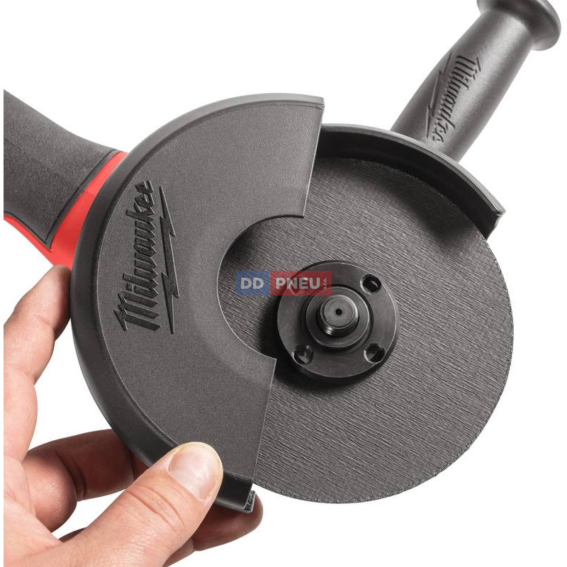 M18 bezuhlíková úhlová bruska 125 mm s posuvným spínačem M18 BLSAG125X-0