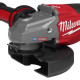 Aku úhlová bruska s brzdou a kolébovým spínačem Milwaukee M18 FHSAG125XPDB2-0X – bez baterie