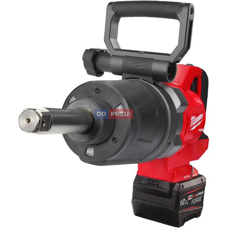 1" aku rázový utahovák s dlouhým vřetenem MILWAUKEE M18 ONEFHIWF1D-121C