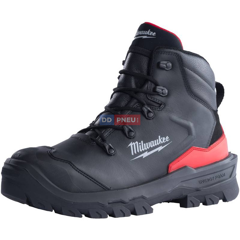 Bezpečnostní boty MILWAUKEE Armourtred™ S3S 1M110111W – kožené, černé, EU 41