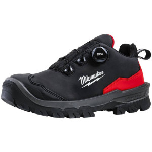 Bezpečnostní polobotky MILWAUKEE Armourtred™ S3S B1L110111W – mikrovlákno, černé, EU 39