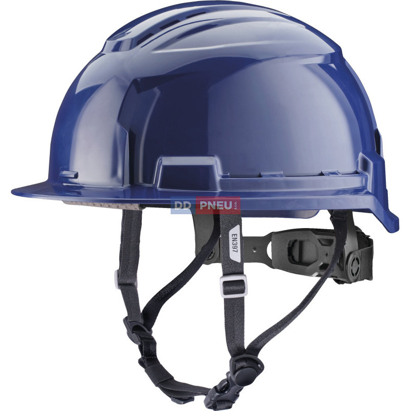Přilba Milwaukee BOLT™100 – odvětrávaná, s podbradním páskem, modrá