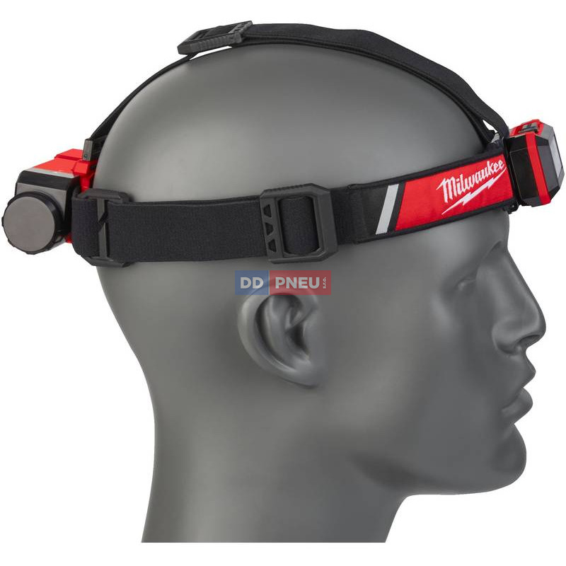 USB nabíjecí čelovka na přilbu Milwaukee L4 HLRP-301