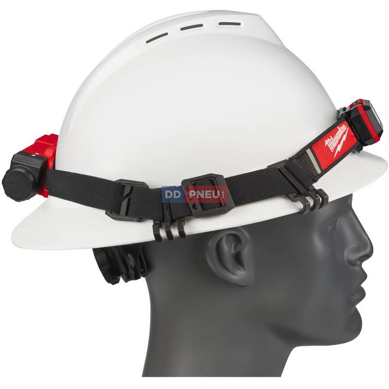 USB nabíjecí čelovka na přilbu Milwaukee L4 HLRP-301