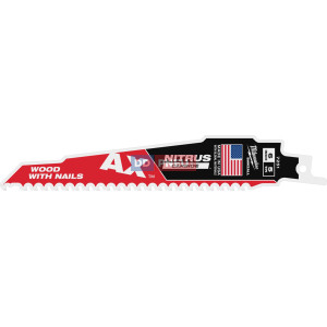Demoliční pilový plátek MILWAUKEE AX NITRUS CARBIDE – 150 mm