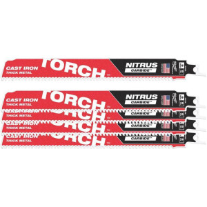 Kov: pilové plátky TORCH™ NITRUS CARBIDE™ TCT TORCH NITRUS 230mm x 8 Tpi - 5 pc