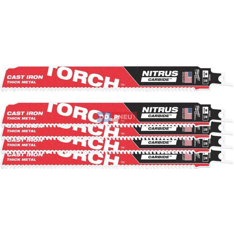Kov: pilové plátky TORCH™ NITRUS CARBIDE™ TCT TORCH NITRUS 230mm x 8 Tpi - 5 pc