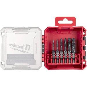 Sada HSS-G vrtacích závitníků s 1/4" záhlubníkem MILWAUKEE Combi Drill Tap