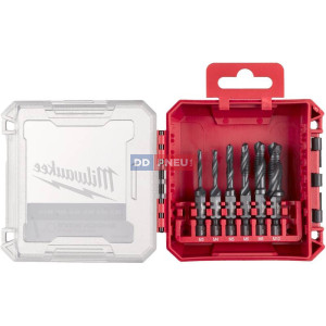 Sada HSS-G vrtacích závitníků s 1/4" záhlubníkem MILWAUKEE Combi Drill Tap