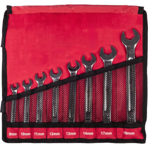 Sada štíhlých očkoplochých klíčů MILWAUKEE MAXBITE™ – 8ks