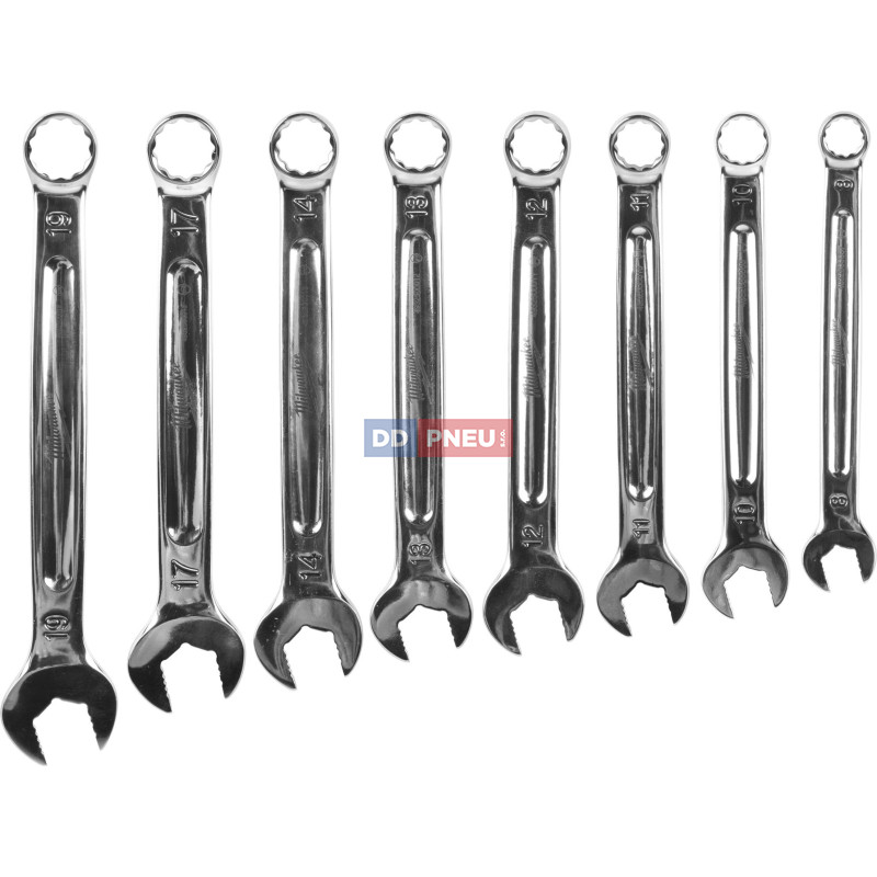 Sada štíhlých očkoplochých klíčů MILWAUKEE MAXBITE™ – 8ks