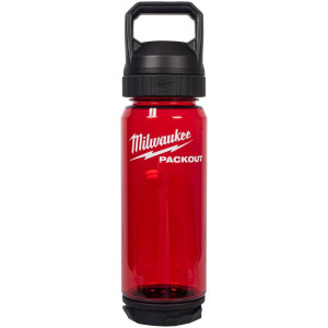 Plastová lahev Milwaukee PACKOUT™ – červená