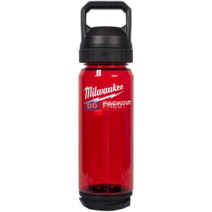 Plastová lahev Milwaukee PACKOUT™ – červená