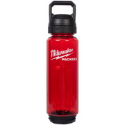 Plastová lahev Milwaukee PACKOUT™ – červená, 1005 ml
