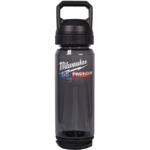 Plastová lahev Milwaukee PACKOUT™ – černá