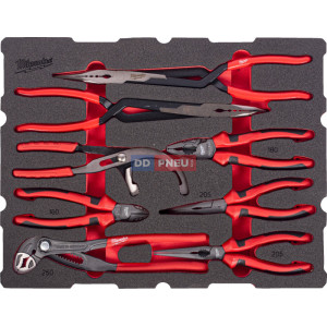 Pěnová vložka MILWAUKEE PACKOUT™ sada kleští – 8 ks