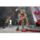 Aku odsávač prachu pro 32mm SDS-Plus kladivo Milwaukee M18 FDDEL32-0 – bez baterie