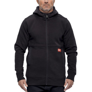 Pracovní mikina se zipem a kapucí Milwaukee GRIDIRON™ WHZ – černá