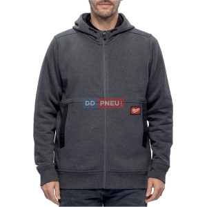 Pracovní mikina se zipem a kapucí Milwaukee GRIDIRON™ WHZ – šedá