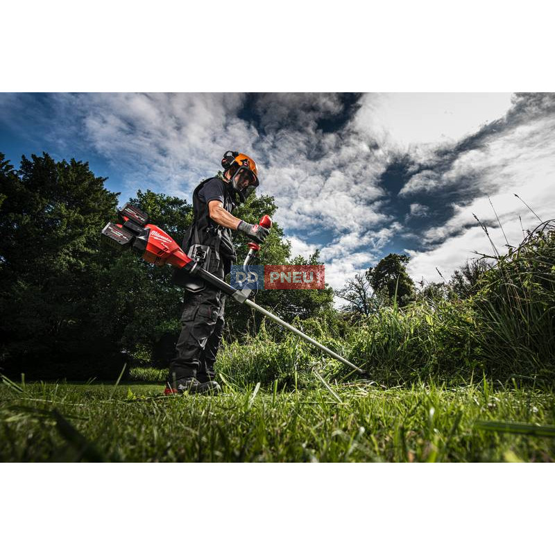 Aku křovinořez na dva akumulátory Milwaukee M18 F2BCU-0 – bez baterie