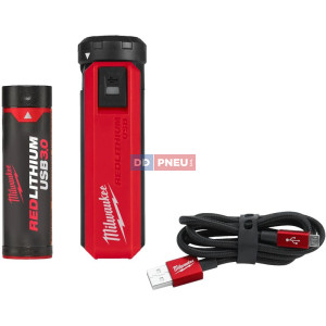 Přenosný zdroj energie a nabíječka REDLITHIUM™ USB MILWAUKEE