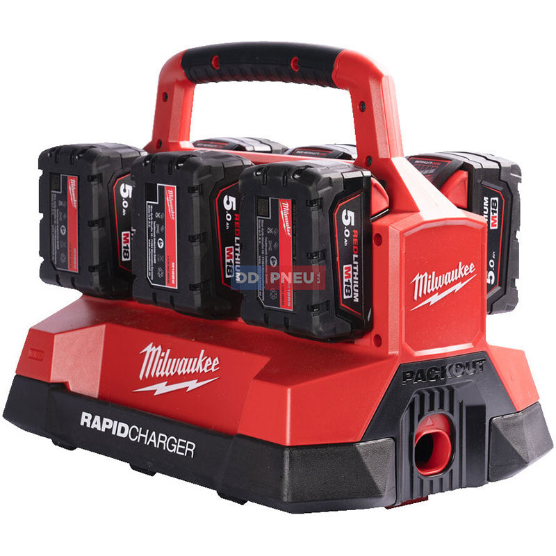 Rychlonabíječka packout MILWAUKEE M18 PC6