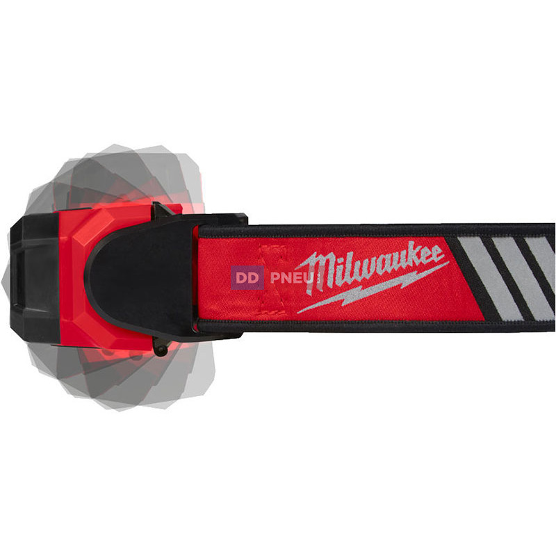 USB nabíjecí čelovka na přilbu MILWAUKEE L4 HL-VIS-301