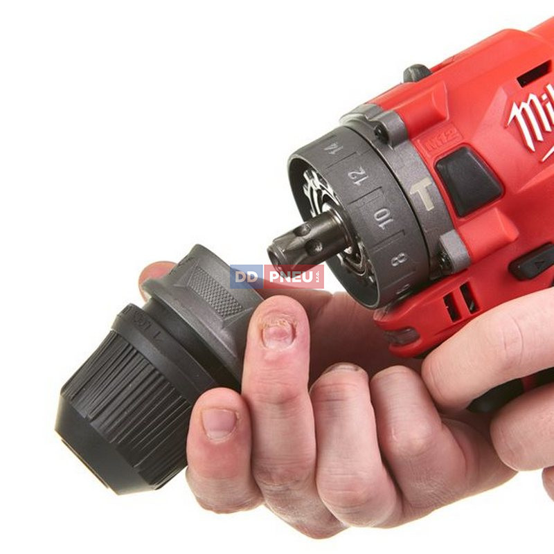 Aku příklepová vrtačka MILWAUKEE M12 FPDXKIT-202X