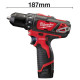 Aku vrtací šroubovák MILWAUKEE M12 BDD-202C