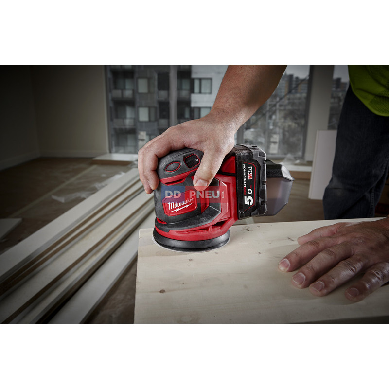 Aku excentrická bruska MILWAUKEE M18 BOS125-0 – bez baterie