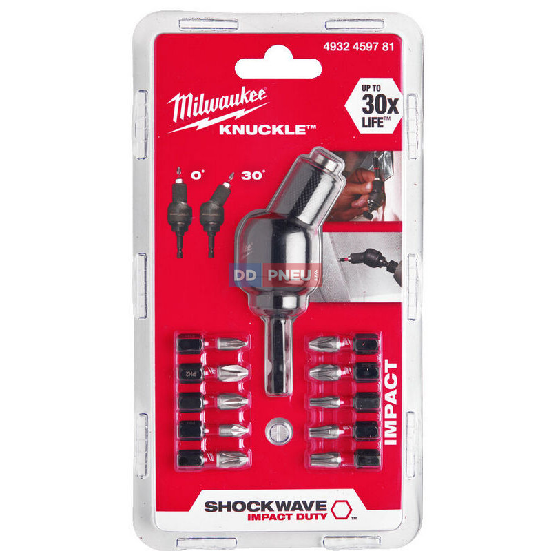 Ohebný úhlový rázový nástavec MILWAUKEE