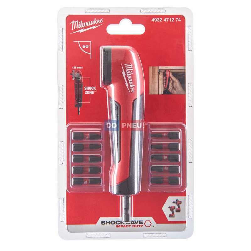 ShockWave příklepový pravoúhlý nástavec MILWAUKEE
