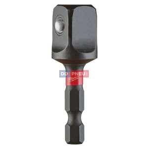 Adaptér MILWAUKEE SHOCKWAVE z 1/4"HEX na 1/2" Adaptér MILWAUKEE SHOCKWAVE z 1/4"HEX na 1/2"