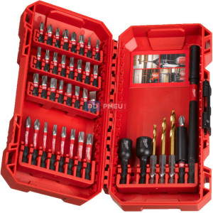 Sada vrtáků, bitů a nástrčných klíčů MILWAUKEE SHOCKWAVE – 40 ks Sada vrtáků, bitů a nástrčných klíčů MILWAUKEE SHOCKWAVE – 40 ks