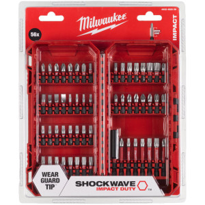 Sada bitů MILWAUKEE SHOCKWAVE – 56 ks