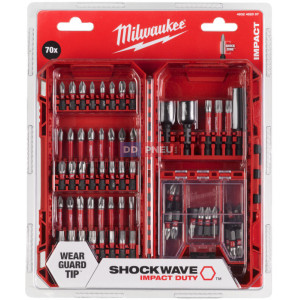 Sada nástrčných klíčů a bitů MILWAUKEE SHOCKWAVE – 70 ks Sada nástrčných klíčů a bitů MILWAUKEE SHOCKWAVE – 70 ks