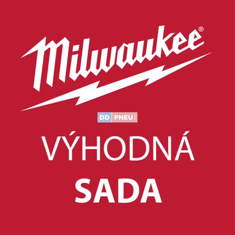 Akční sada milwaukee, 3ks nářadí + příslušenství