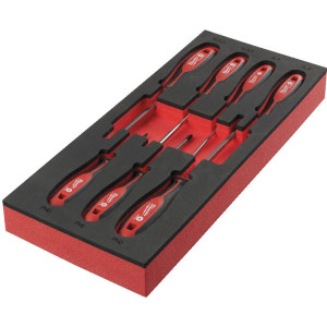 Pěnová vložka se sadou šroubováků SL MILWAUKEE – 7 ks