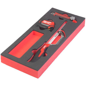 Pěnová vložka s nářadím ( pilka, metr, nůž ) MILWAUKEE – 3ks