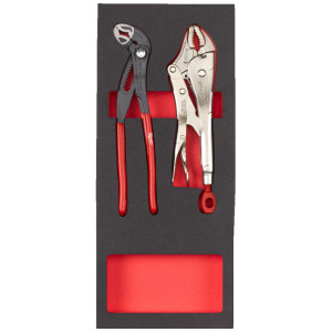 Pěnová vložka se sadou kleští MILWAUKEE – 2ks