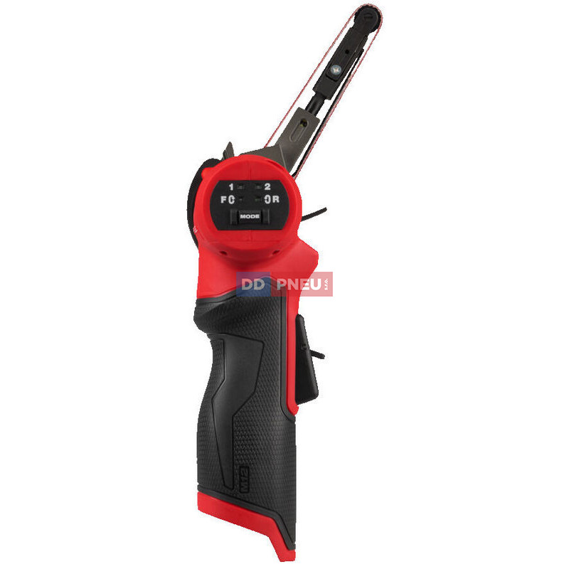 Aku pásová pilníková bruska 10 mm MILWAUKEE M12 FBFL10-0 – bez baterie