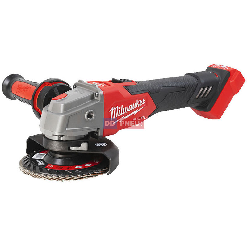 Aku úhlová bruska s brzdou a regulací otáček MILWAUKEE M18 FSAGV125XB-0X – bez baterie