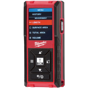 Laserový měrič vzdálenosti MILWAUKEE – LDM 45 m