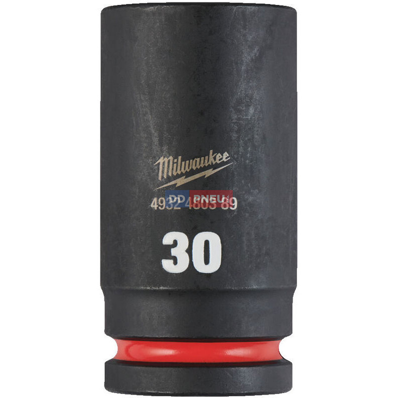 Průmyslové hlavice 3/4" dlouhé MILWAUKEE SHOCKWAVE – 17 až 50 mm