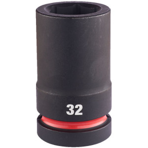 Průmyslové hlavice 1" dlouhé MILWAUKEE SHOCKWAVE – 27 až 39 mm