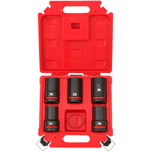 Sada 1" nástavců MILWAUKEE SHOCKWAVE – 5 ks