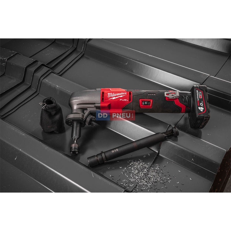 Subkompaktní prostřihovač plechu MILWAUKEE M12 FNB16-0X – bez baterie